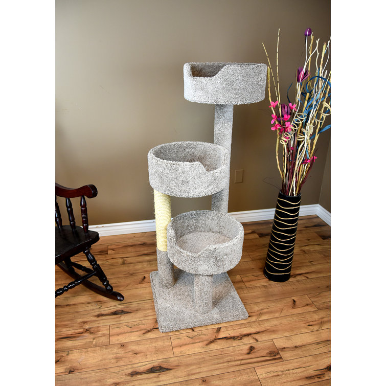New Cat Condos 52" Deluxe Cat Tree & Reviews Wayfair